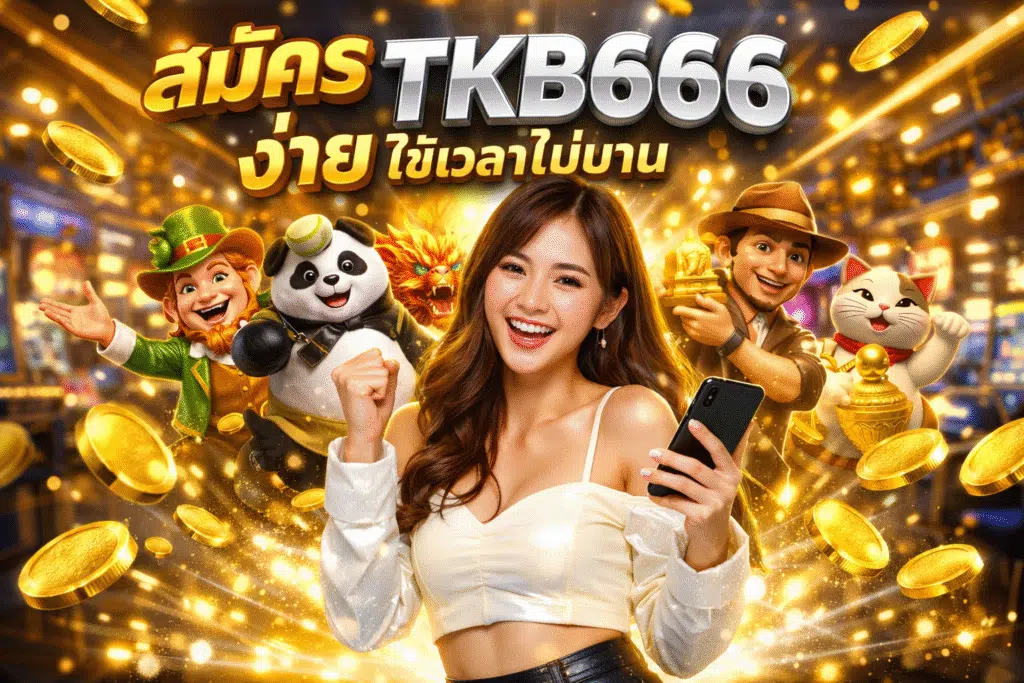 สมัคร TKB666 ง่าย ใช้เวลาไม่นาน