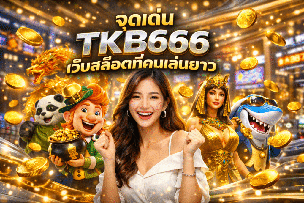 จุดเด่น TKB666 เว็บสล็อตที่คนเล่นยาว