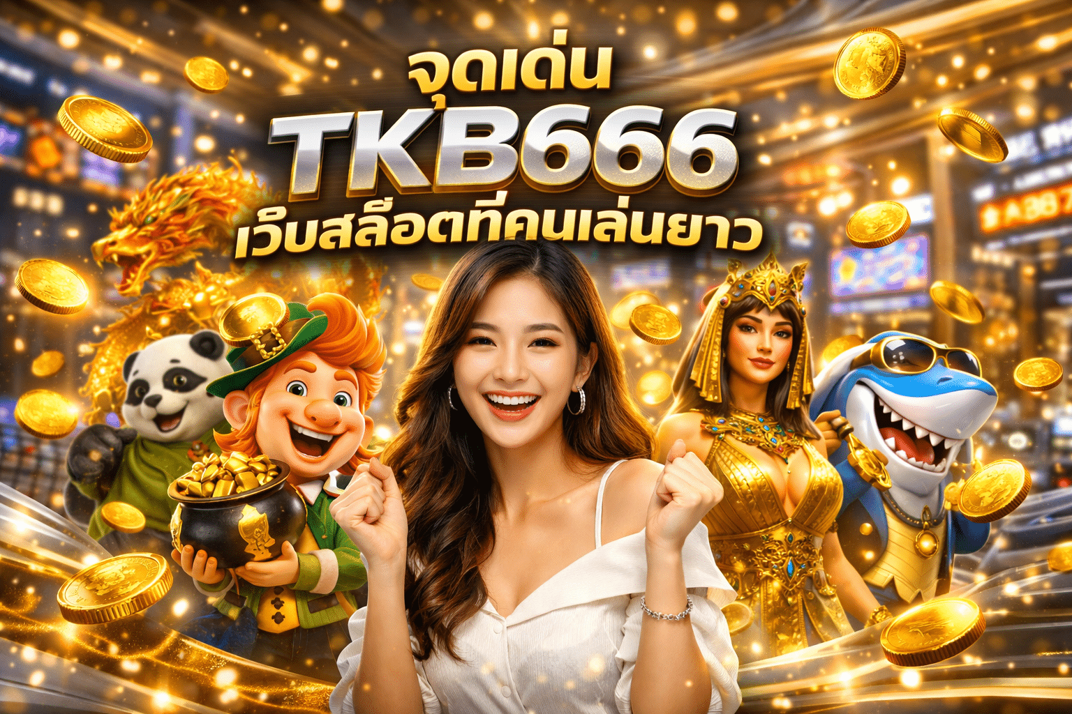 จุดเด่น TKB666 เว็บสล็อตที่คนเล่นยาว
