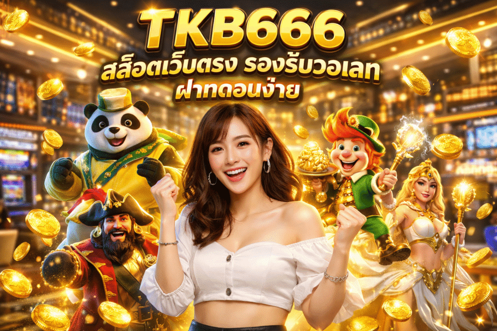 TKB666 สล็อตเว็บตรง รองรับวอเลท ฝากถอนง่าย